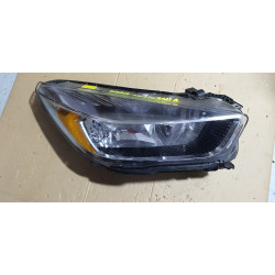 GJ54-13W029-AF Ford Escape Right Halogen Black Bezel Headlight 2017-2019