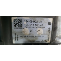 13409902 Buick Regal Left Halogen Headlight 2014-2017 22756279