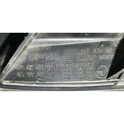 1648204561 Mercedes-Benz ML Left Halogen Headlight 2006-2008 1648260191