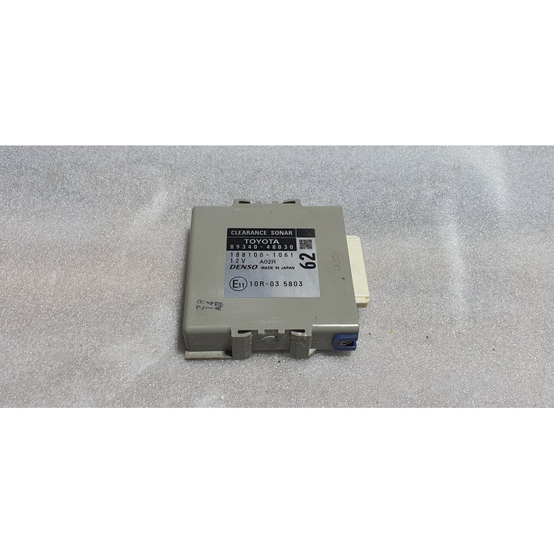 89340-48030 Lexus RX Park Assist Clearance Sonar Module 2013-2015
