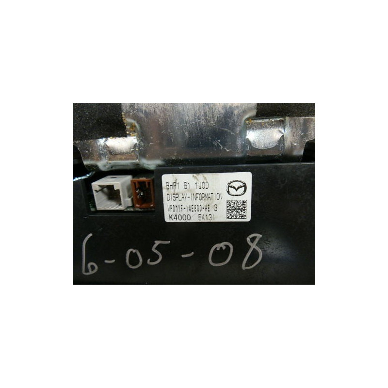 BHP1-61-1J0D Mazda 3 Information Navigation Display Touch Screen Monitor