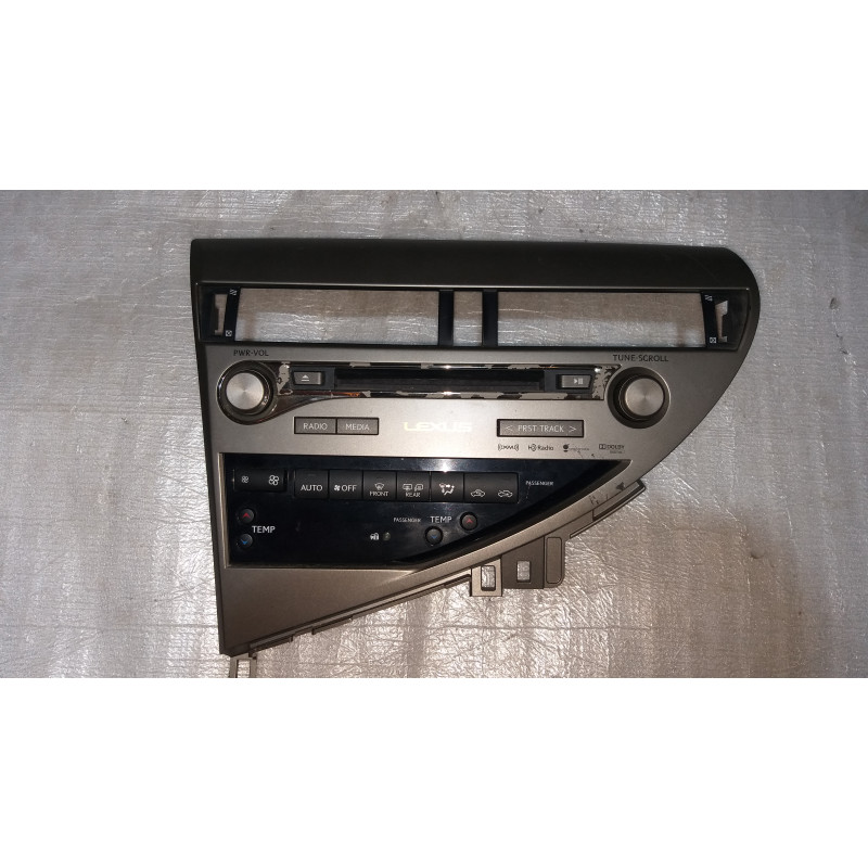86140-48010 Lexus RX Radio Media Climate Control Panel 2013-2015