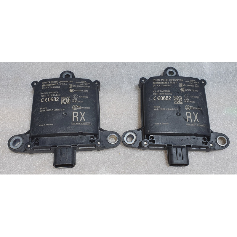 88162-0W301 Lexus RX Blind Spot Monitor Sensor Module 2016-2019