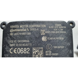 88162-0W301 Lexus RX Blind Spot Monitor Sensor Module 2016-2019