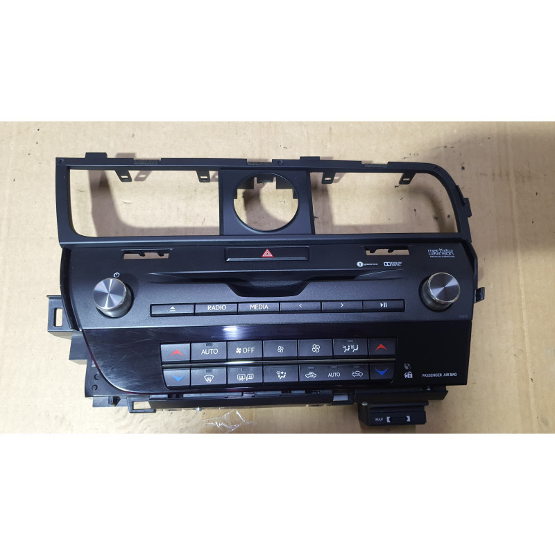 86804-48B40 Lexus RX Mark Levinson Media GPS Radio Climate Control Panel