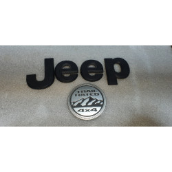 Jeep Grand Cherokee Trail Rated 4X4 Logo Emblem Decal Set | Liberty