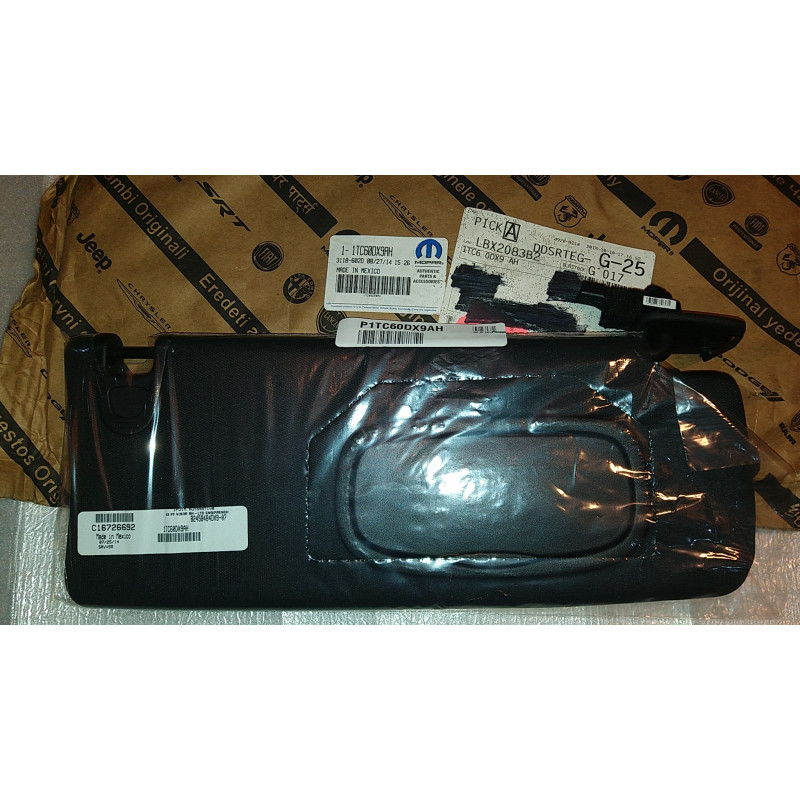 1TC60DX9AH Dodge Dart Right Sun Visor 2013-2016