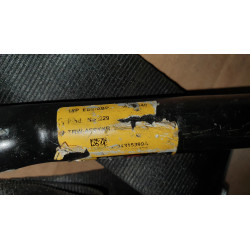 86884-6RR5A Nissan X-Trail Front Right Seat Tongue Pretension Belt (Black)