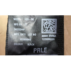 86884-6RR5A Nissan X-Trail Front Right Seat Tongue Pretension Belt (Black)