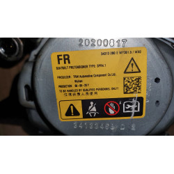86884-6RR5A Nissan X-Trail Front Right Seat Tongue Pretension Belt (Black)