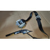 86884-6RR5A Nissan X-Trail Front Right Seat Tongue Pretension Belt (Black)