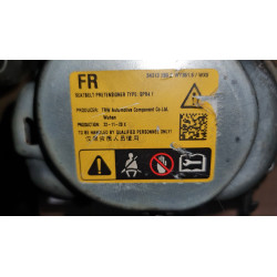 86884-6RR5A Nissan X-Trail Front Right Seat Tongue Pretension Belt (Black)