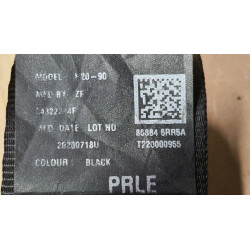 86884-6RR5A Nissan X-Trail Front Right Seat Tongue Pretension Belt (Black)