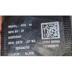 86884-6RR5A Nissan X-Trail Front Right Seat Tongue Pretension Belt (Black)
