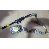 86884-6RR5B Nissan Front Right Seat Tongue Pretension Belt (Light Gray)
