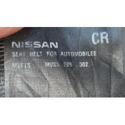 86884-6RR5A Nissan X-Trail Front Right Seat Tongue Pretension Belt