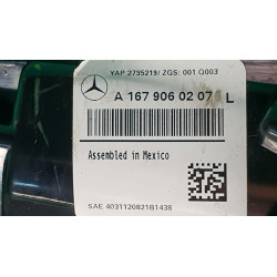 A1679060207 Mercedes-Benz GLE Left LED Inner Tail Lamp 2020-2023