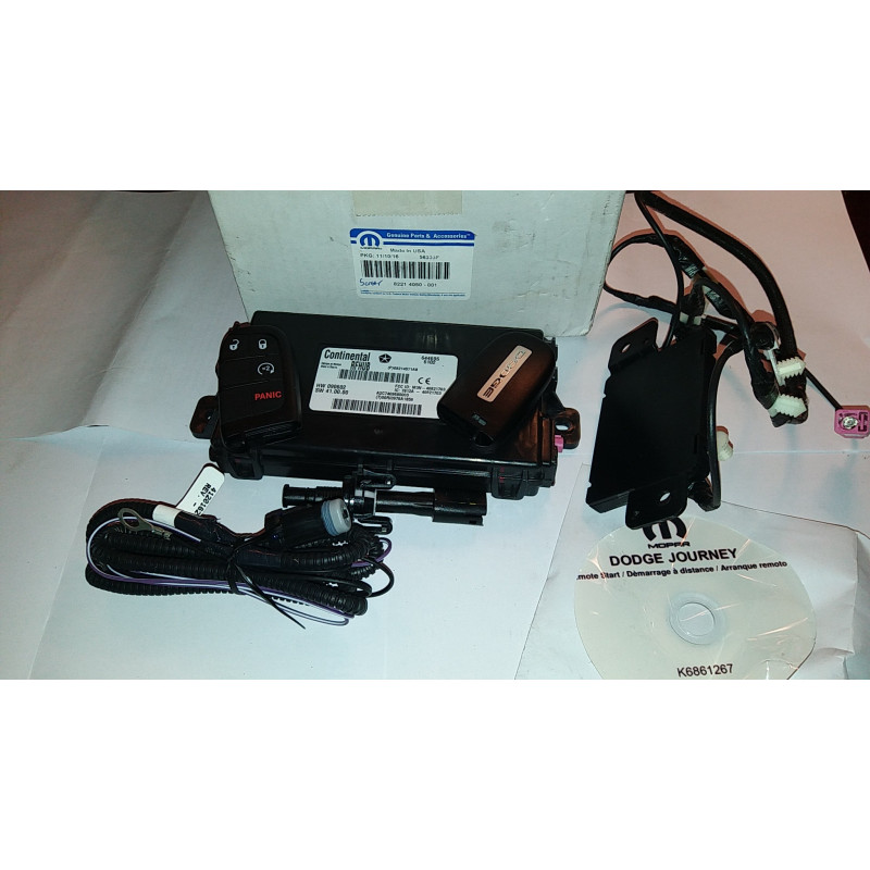 68214571AB Dodge Journey Receiver Hub Keyless Remote Start Kit 2014-2016