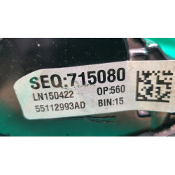 55112993AD Dodge Ram 1500 Left LED Tail Lamp Premium Black Bezel 2019-2024
