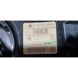 A1668201959 Mercedes-Benz GLE Left Halogen Headlight 2016-2019