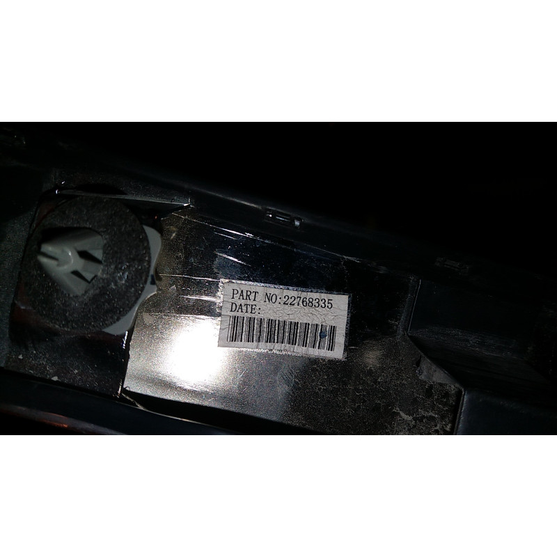 22768335 Cadillac CTS Tailgate Trunk Chrome Camera Molding Panel 2011-2013