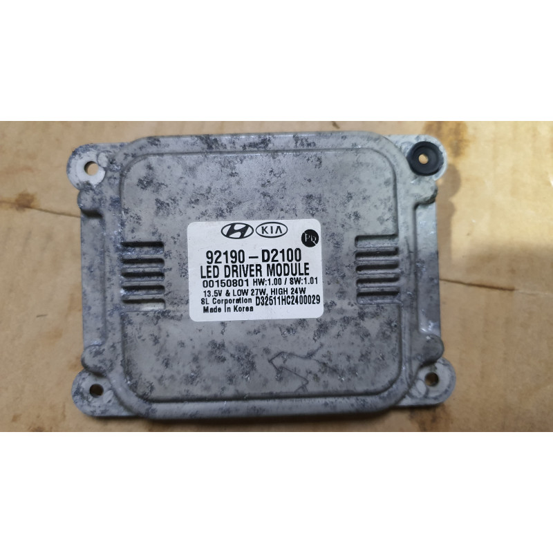 92190-D2100 Hyundai Genesis G90 LED Driver Ballast Module 2017-2019