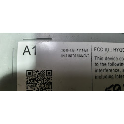 39540-TJB-A114-M1 Acura RDX Radio Media Receiver A1 2019-2021
