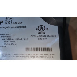 61905A25DD9 BMW i7 Fast Charging Station Charger 2019-2024