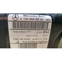 A1669063203 Mercedes-Benz GLS Right Full LED Headlight 2016-2019