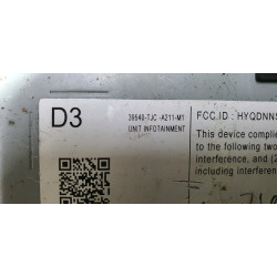 39540-TJC-A211-M1 Acura RDX Navigation Media Receiver 2019-2024