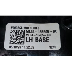 ML34-13B505-BU Ford F-150 Left LED/Halogen Tail Lamp 2021-2023