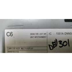 39540-THR-C611-M1 Honda Radio Media Receiver 2018-2020 39540-THR-C61