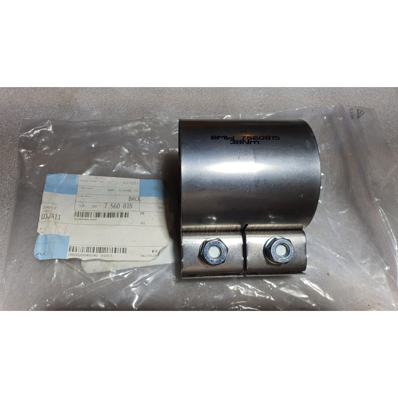 18307560815 BMW 1 Series Center Exhaust Muffler Clamp 2010-2024