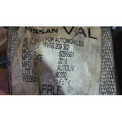 Nissan Leaf Left Front Seat Belt 2013-2016