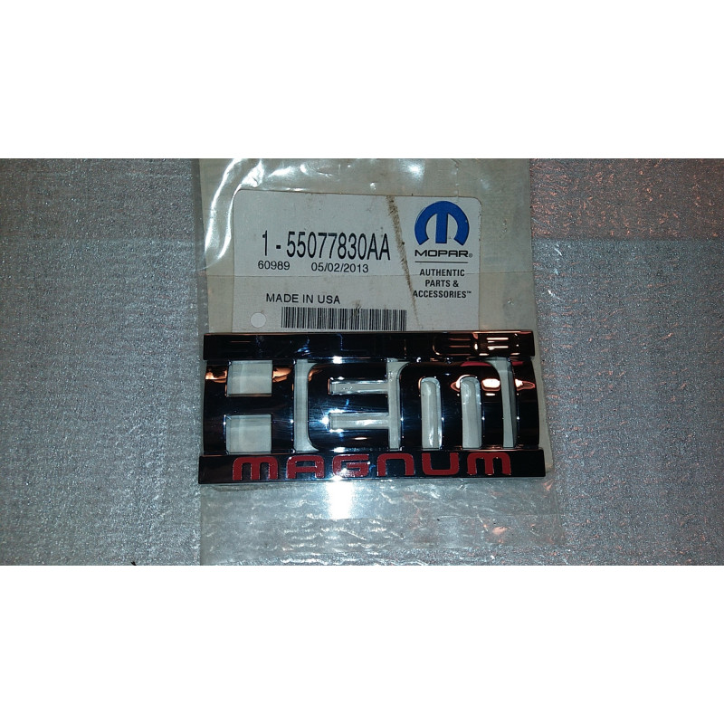 55077830AA Dodge Durango Front Door Emblem Logo 2004-2006
