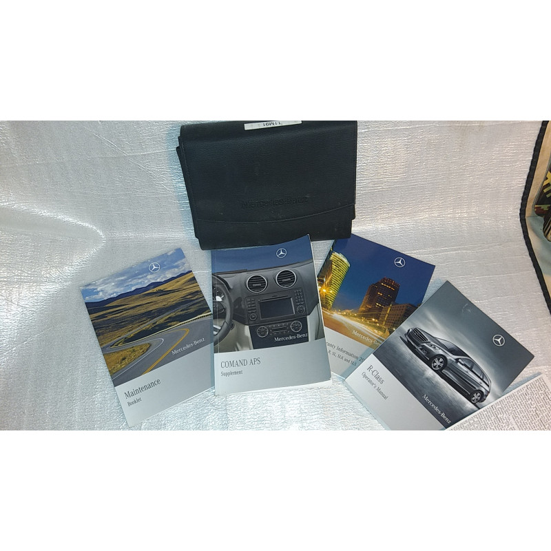 2515844082 Mercedes-Benz R-Class Owner's Manual 2011