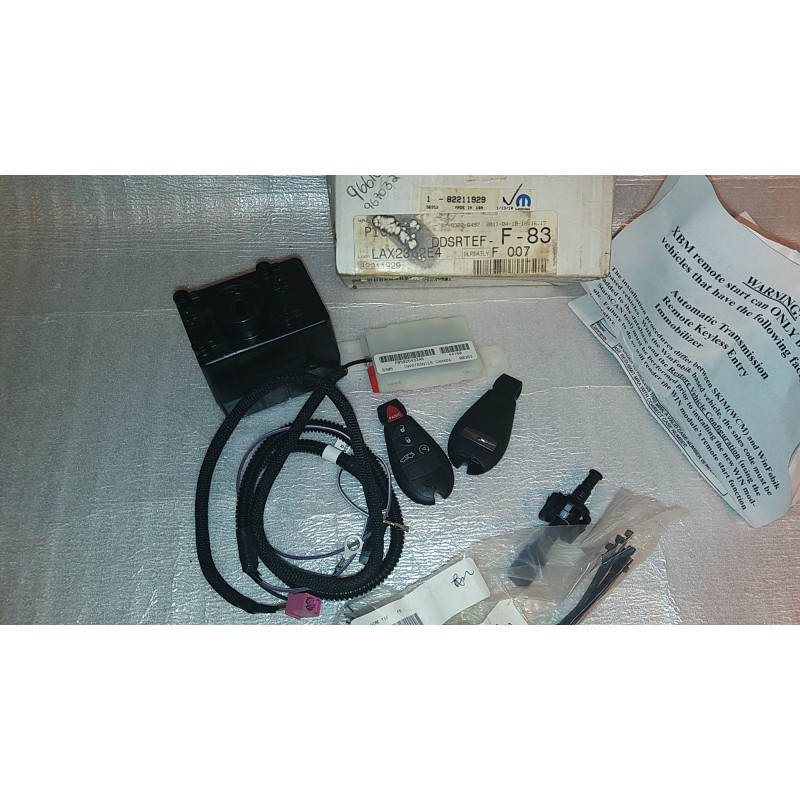 05026433AB Chrysler 300 Remote Start System 2009 82211929