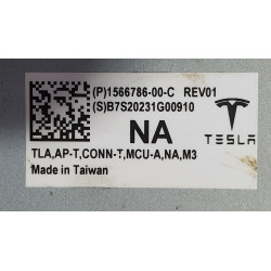 1566786-00-C Tesla Model 3 Media Computer Control Module 2017-2023