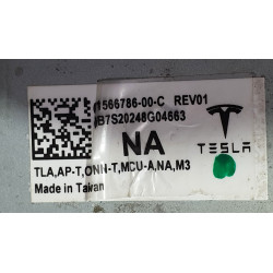 1566786-00-C Tesla Model 3 Media Computer Control Module 2017-2023