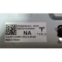 1566786-00-E Tesla Model 3 Media Control Unit Computer Module 2017-2023