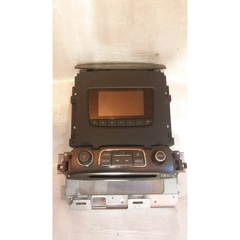 20968566 Chevrolet Impala Radio CD Info Control Panel Display Screen