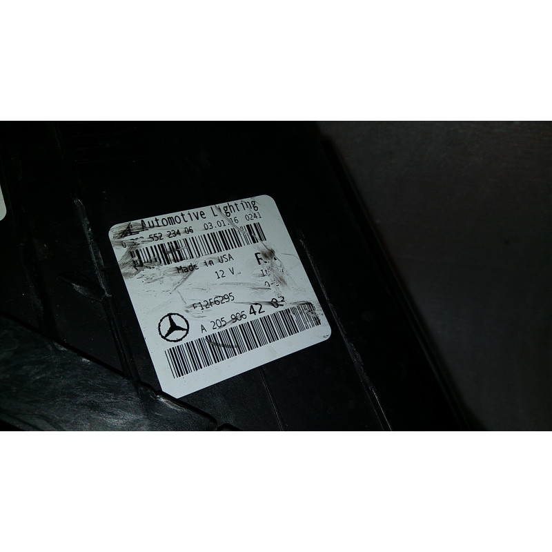A2059064203 Mercedes-Benz C-Class Right Full LED Headlight 2015-2018