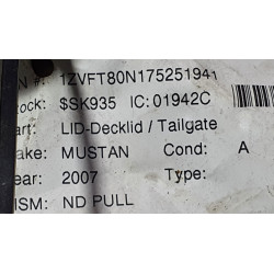 7R3T-19B516-AA Ford Mustang Rear Tailgate Open Warning Switch Trunk Lid
