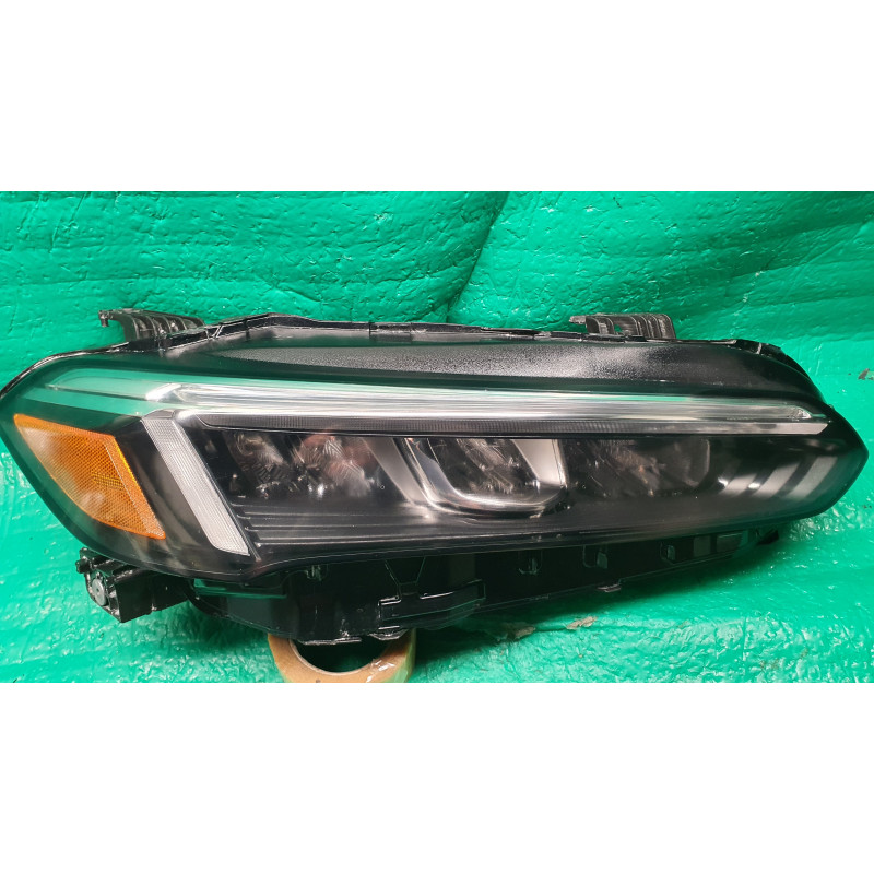 33100-T20-A52 Honda Civic Right Full LED Chrome Bezel Headlight 2022-2024