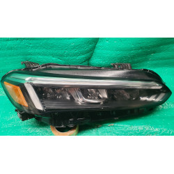 33100-T20-A52 Honda Civic Right Full LED Chrome Bezel Headlight 2022-2024