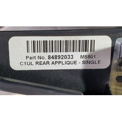 84892033 Cadillac XT5 Rear Liftgate Chrome Applique Panel 2017-2025