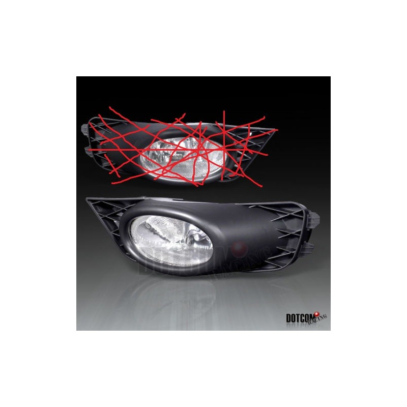 33900-SNA-H51 Honda Civic Left Fog Lamp 2009-2011 33950-SNA-H51