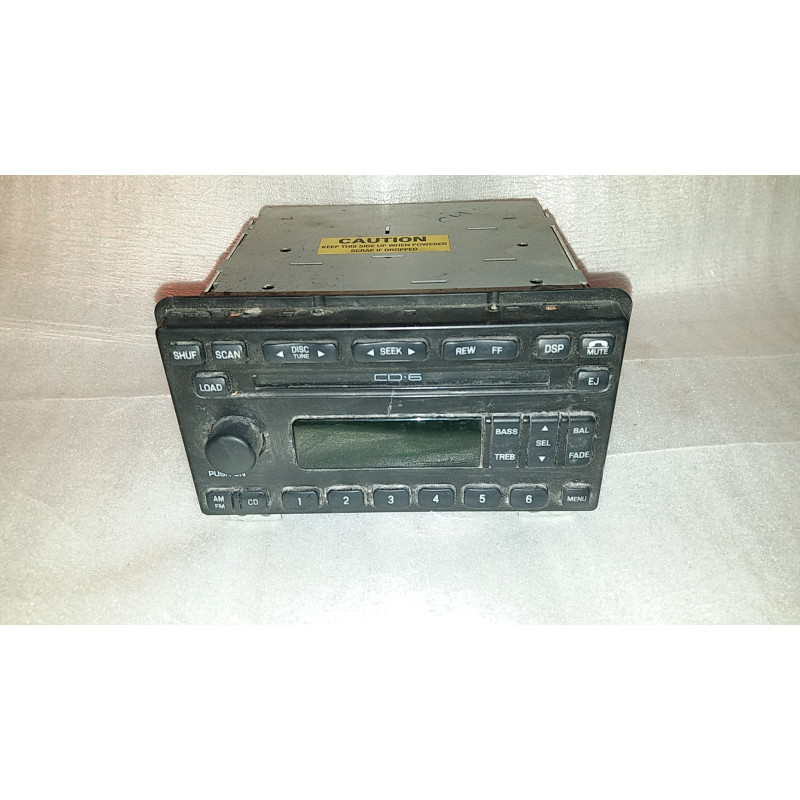 3R3T-18C815-CA Ford Mustang Radio AM FM 6 CD 1999-2004