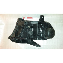 68188731AD Dodge Durango Left Halogen Headlight 2014-2020