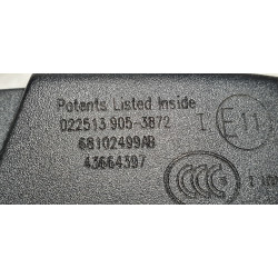 68102499AB Jeep Cherokee Rear View Auto Dim Microphone Mirror 2014-2019